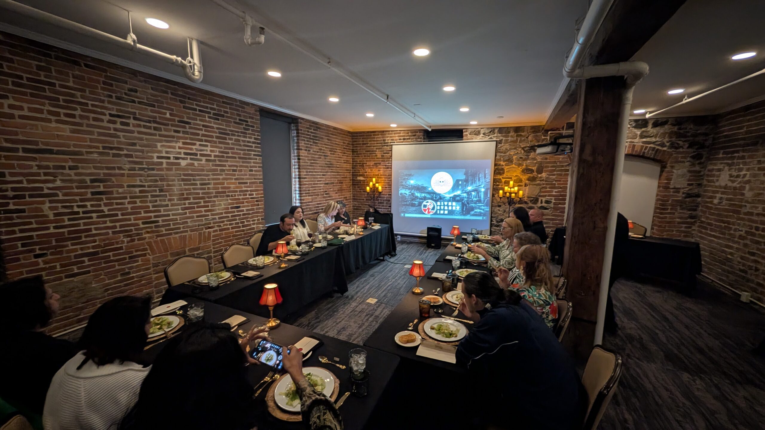 The venue space
